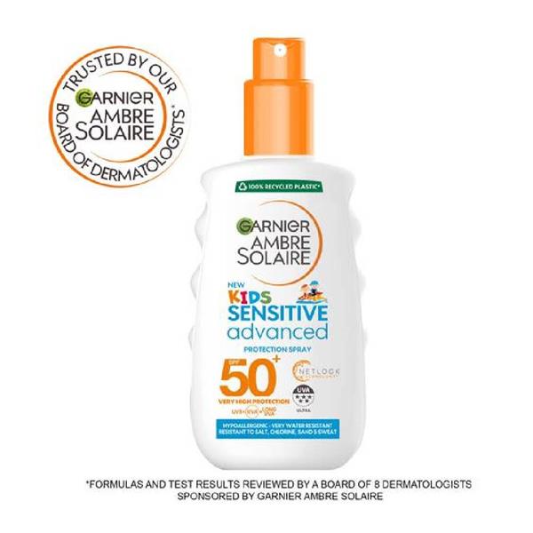 Garnier Ambre Solaire Kids Sensitive Advanced Protection Spray SPF50+