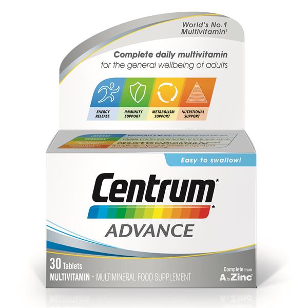 Centrum Advance Multivitamins