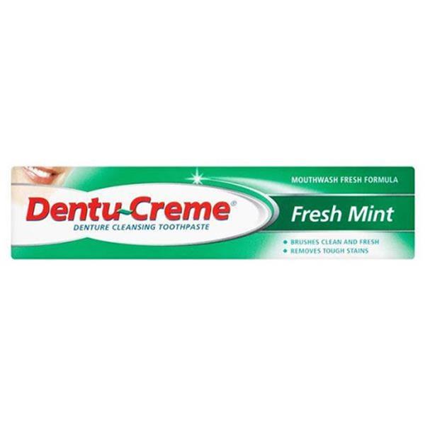 Dentu-Creme Denture Cleansing Paste Fresh Mint