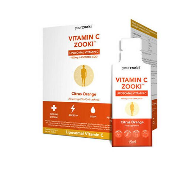 Yourzooki Liposomal Vitamin C Sachets