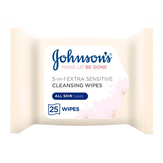 Johnson's Makeup Be Gone Extra-Sensitive Wipes