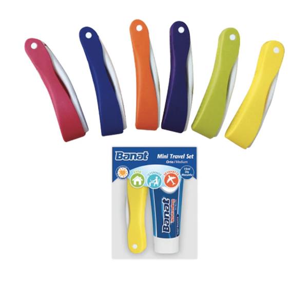 Banat Mini Travel Toothbrush Set