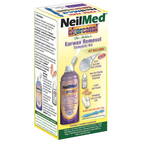 Neilmed Clearcanal Earwax Rremoval Kit