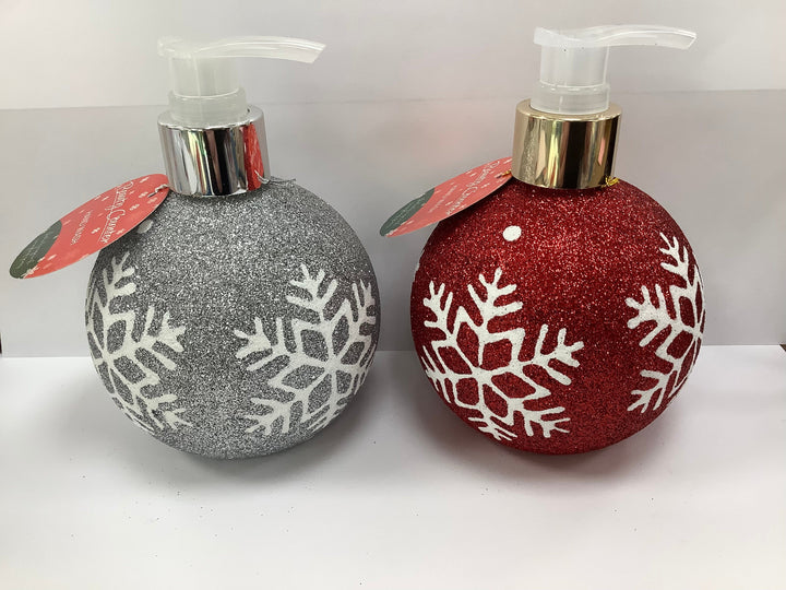 Beauty Counter Xmas Glitter Ball Hand Soap