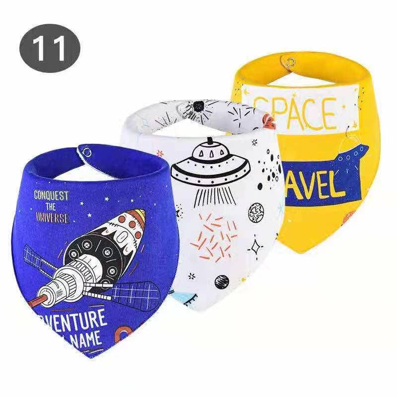 Bamboo Bandana Bibs Space Boy