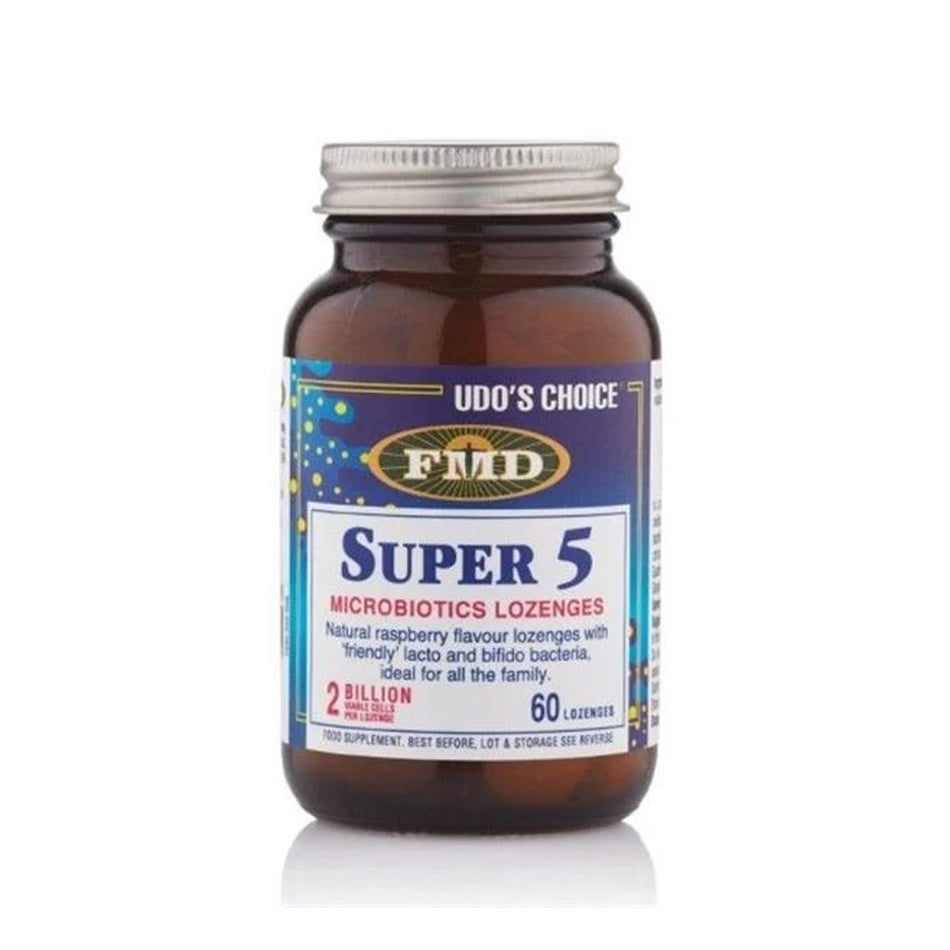 Udos Choice Super 5 Microbiotic Lozenges