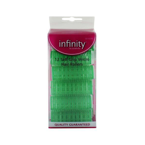 Infinity Velcro Rollers Green