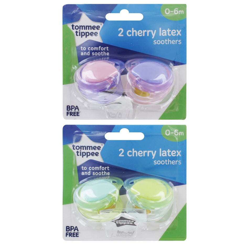 Tommee Tippee Essentials Cherry Soothers