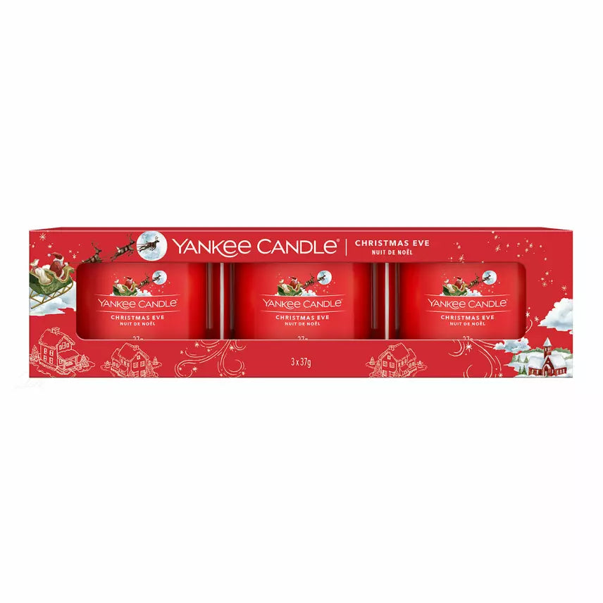 Yankee Candle Xmas Eve Votive Set