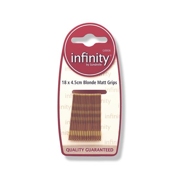 Infinity 18 Blonde Hair Clips