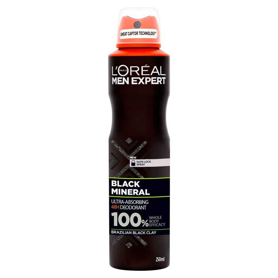 L'Oreal Paris Men Expert Black Mineral Deodorant