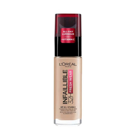 L'Oreal Paris Infallible 32H Fresh Wear Liquid Foundation 30ml