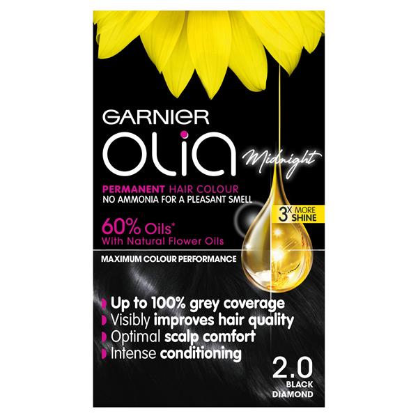 Garnier Olia Midnight No Ammonia Permanent Hair Colour