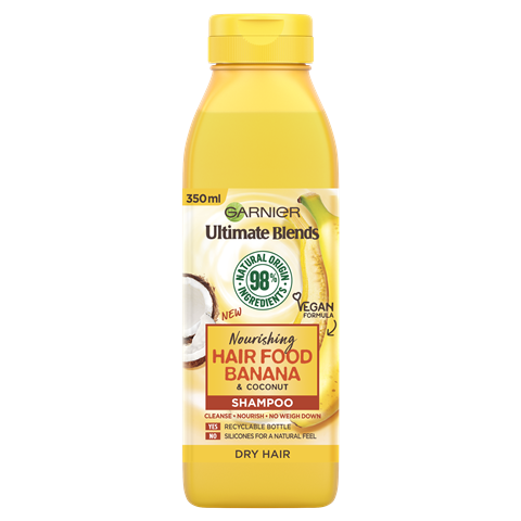 Garnier Ultimate Blends Hair Food Banana Shampoo