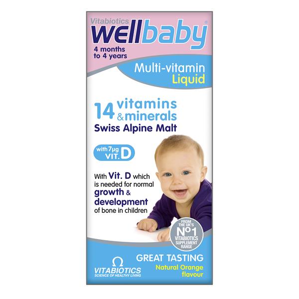 Vitabiotics Wellkid Baby Syrup