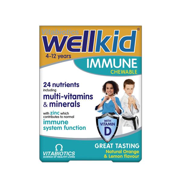 Vitabiotics Wellkid Immune Tablets