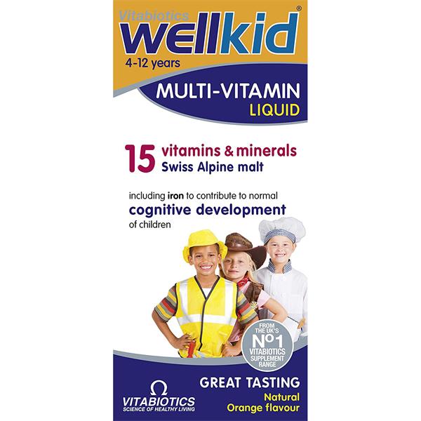 Vitabiotics Wellkid Multivitamin Liquid