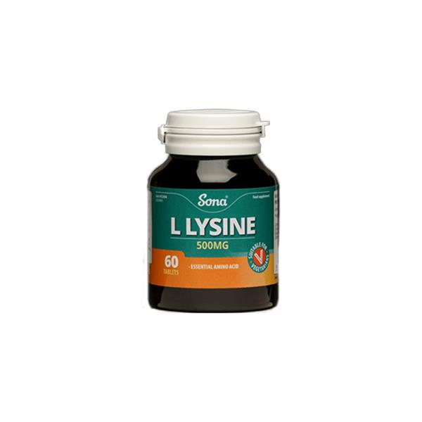 Sona L Lysine 500mg Tablets