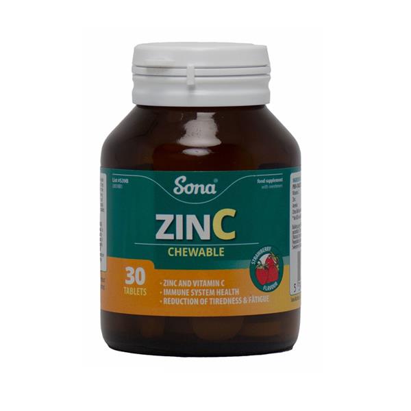 Sona Zinc+Z Chewable Tablets