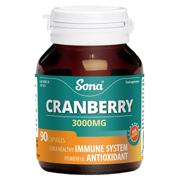 Sona Cranberry With Vitamin C Capsules