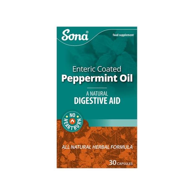 Sona Peppermint Oil Enteric Coated Capsules