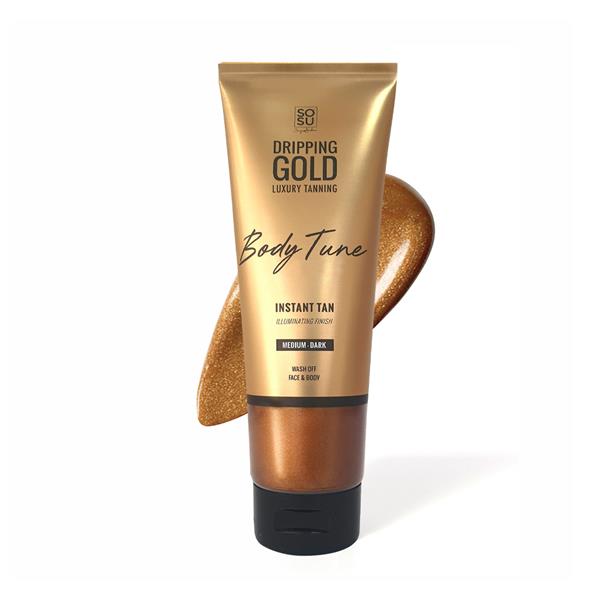 SOSU Dripping Gold Body Tune Instant Tan 125ml