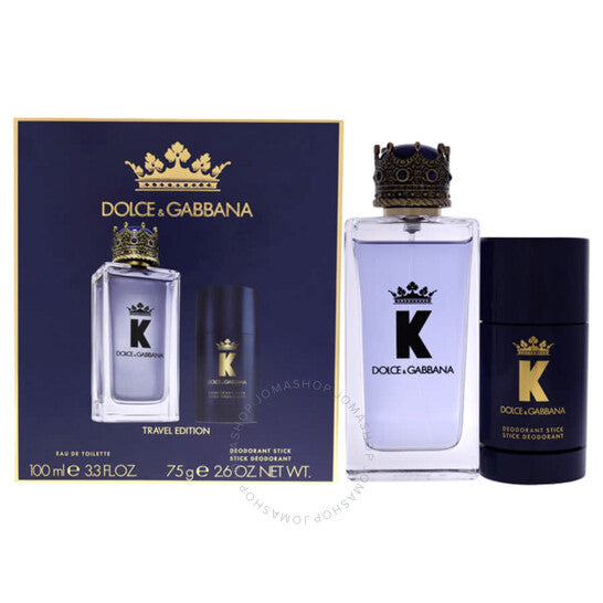 Dolce & Gabbana King Eau de Toilette 2pc Gift Set for Men