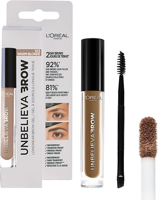 L'Oreal Paris Unbelievabrow Long-Lasting Brow Gel