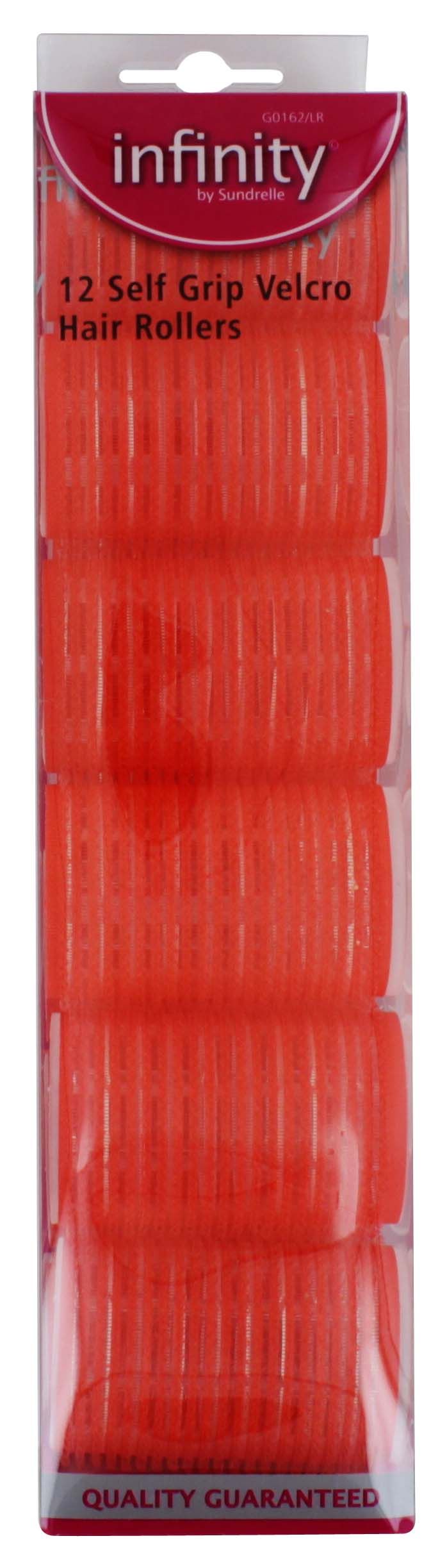 Infinity Velcro Rollers Large Orange