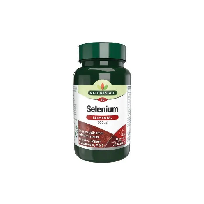 Natures Aid Selenium 200ug With Zinc