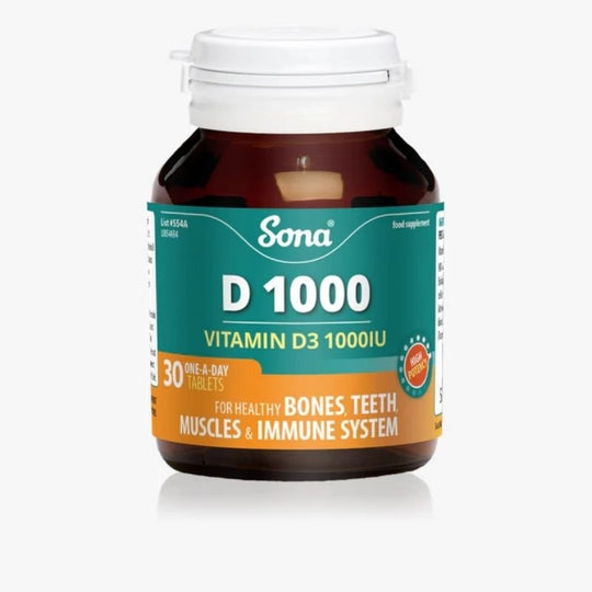 Sona D1000 Vitamin D3 1000u