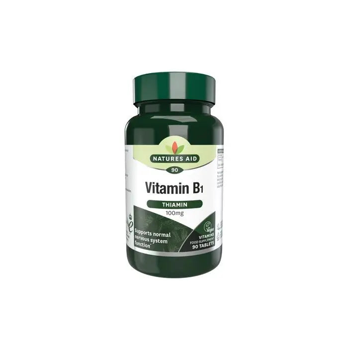 Natures Aid Vitamin B1 100mg Thiamine